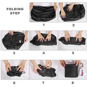 Sac de voyage pliable en polyester 600D, sac de voyage léger en nylon, sac de voyage intelligent pliable, sac fourre-tout - Product Image 6