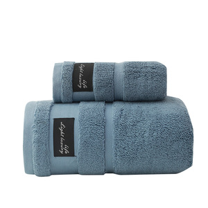 Toallas Faciales de Algodón Puro 35x75cm Absorbentes de Color Sólido para Baño y Hogar - Product Image 3