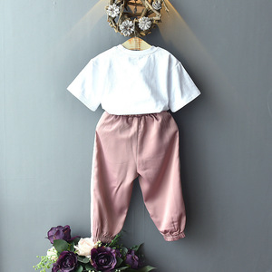 Vente en gros de vêtements pour enfants en Chine, achat en ligne, livraison directe, vêtements pour bébés, ensemble pour filles, échantillon gratuit - Product Image 2