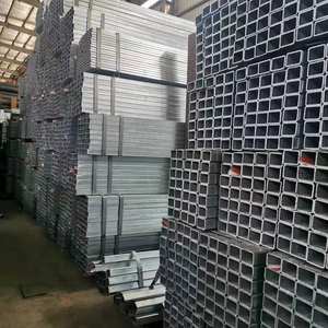 Tube carré en acier au carbone de première qualité, tube carré galvanisé, tube carré en acier inoxydable, ASTM A500 EN10210 GB/T6728 JIS G3466 API 5L - Product Image 3