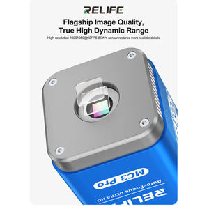 RELIFE MC3 Pro 4K UHD 内蔵Imx678 1/1.8センサー デジタル工業用顕微鏡カメラ <span class=keywords><strong>C</strong></span>マウント付き 携帯電話固定装置 - Product Image 4