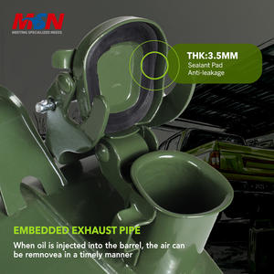 Bidon en acier laminé à froid MSN 5L, épaisseur 0,6 mm, revêtement en poudre, pour une utilisation polyvalente - Product Image 4