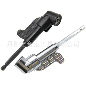 Punta de Destornillador Mr Drill Corner, Vástago de 6.3mm, Longitud de 141mm, Articulación Universal Flexible, Acabado Plateado - Product Image 2