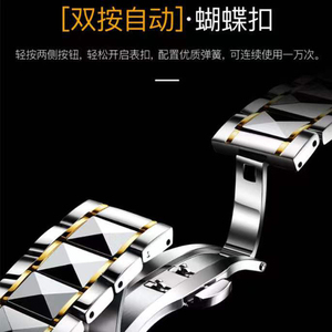 Reloj de Cuarzo para Hombre Ailifeida con Correa de Acero, Superventas, Resistente al Agua, Luminoso, Ultrafino, con Cierre de Doble Mariposa - Product Image 3