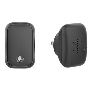 Nouveauté Sonnette sans fil sans batterie Sonnette de porte intelligente étanche avec longue portée Installation facile US EU UK Standard Plug - Product Image 2