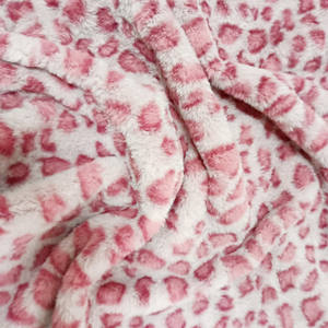 ミンキーフリースポリエステルニット生地柔らかい手触りシェルパ生地中国工場直販 - Product Image 4