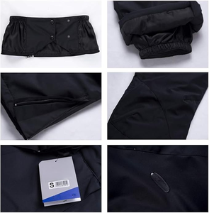 Pantalones de Esquí para Hombre, Impermeables, Cortavientos, Transpirables, Estampados, Aislantes, Cálidos, para Invierno, con Tirantes y Cremallera - Product Image 3