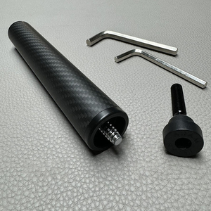 Extensor de taco de billar de fibra de carbono, extensor trasero de taco compatible con Predator, Mezz, Musashi, Universal, Cuetec - Product Image 5
