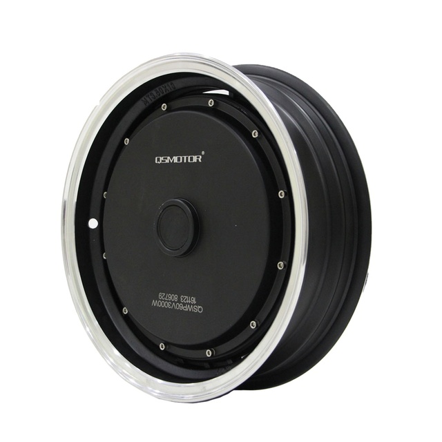 QS 12-Inch 5000W Brushless Single Shaft Motor 260V/4 72V/96V New for Electric Scooter