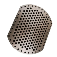 Lámina de Tubo de Titanio Grado 1 Grado 2 TA1 TA2, Placa de Tubo de Titanio de Alta Resistencia a la Corrosión para Intercambiador de Calor, Condensador, Desalinización
