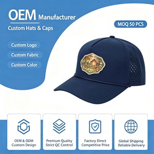 Melin Vintage Street Style Twill 6 Panel Unisex Patchwork Printing Breathable Cotton Baseball Cap <b>Flat</b> Bill Trucker <b>Hat</b> - Product Image 1