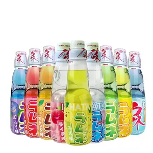 जापानी पेय पदार्थ ब्रांडों कार्बोनेटेड पेय पेय फल स्वाद सोडा पेय के लिए बिक्री 200ml
