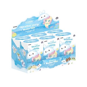 KAYOU Ufficiale per My Little Weather Tales Series - Ciondolo Peluche a Tema Animale a Forma di Ombrello - Blind Box Merchandise per Bambini 5-7 Anni - Product Image 1