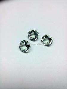 Piedra de Amatista Verde Hidro de Grado AAA, Corte Cóncavo, 8 mm, Tratada con Calor - Product Image 4