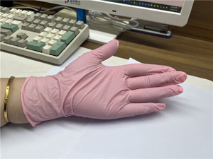 Saf nitril mutfak temizleme dövme gıda servisi pembe güzellik salonu <span class=keywords><strong>spa</strong></span> berber masaj saç yıkama tırnak sanat nitril eldiven eldiven - Product Image 6