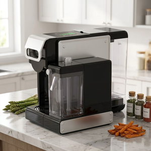 Cafetera Eléctrica Newle de 2850W, 19 Bares, Semiautomática, 9 en 1, Programable, Multi-Cápsulas, con Tanque de Agua de 1.0L, para Uso en Hoteles Franceses - Product Image 2