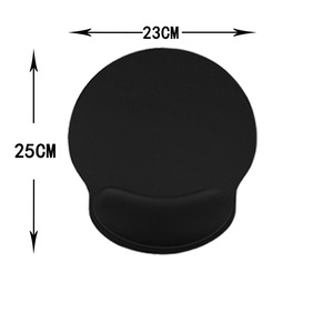 Alfombrilla de ratón de muñeca confeccionada para oficina en casa con espuma viscoelástica y parte inferior de goma, reposamanos para <span class=keywords><strong>teclado</strong></span> de PU - Product Image 1