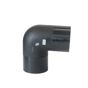 New Multiple Specifications Dn20-500 Hdpe Butt Fusion 90 Degree Elbow Buttfusion Molded Pe Pipe Fittings