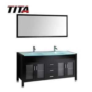 murah kamar mandi kesombongan set 72-inch dengan sink ganda 