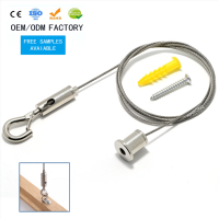 Kit de câbles de suspension réglables pour luminaires suspendus