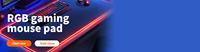 Tigerwings Grand tapis de souris de jeu RVB Lumière LED Surface lisse Anti-usure Bord cousu Base en caoutchouc antidérapante Caractéristique sans fil