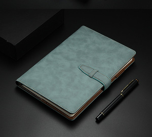 Bán Buôn A5 A5 Tùy Chỉnh Văn Phòng Kinh Doanh Từ Snap Máy Tính Xách Tay Mềm Tinh Tế <span class=keywords><strong>PVC</strong></span> Da Hoàn Hảo Ràng Buộc Máy Tính Xách Tay Hộp Quà Tặng - Product Image 6