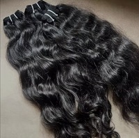 Cabello Camboyano Virgen Listo para Enviar, Cabello Natural sin Procesar con Cutícula Alineada, Cabello Camboyano con Ondas Naturales, Paquetes de Cabello Rubio Virgen