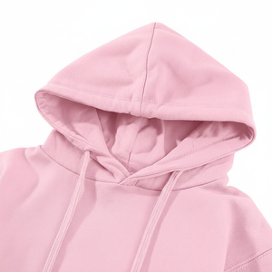 <b>Women's</b> Crop Top Hoodie Unique Vintage Style OEM/ODM Customizable <b>Plus</b> <b>Size</b> Winter <b>Clothing</b> with Front Logo Anti-Wrinkle - Product Image 1