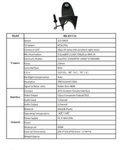 Ccd — <span class=keywords><strong>caméra</strong></span> de sauvegarde <span class=keywords><strong>pour</strong></span> camion et Bus, <span class=keywords><strong>pour</strong></span> voitures, robuste, étanche, avec <span class=keywords><strong>rétroviseur</strong></span> et vision nocturne - Product Image 3