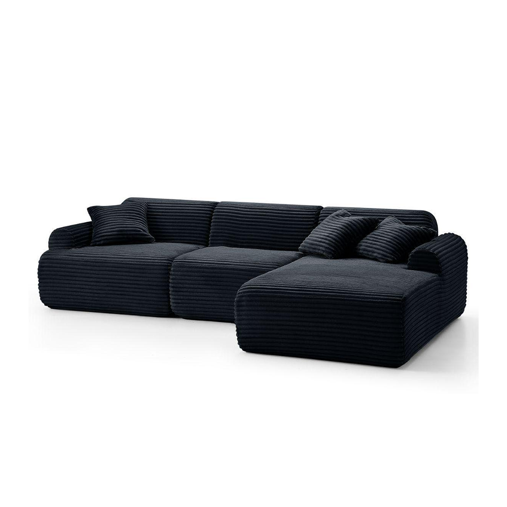 Black (Left Chaise)