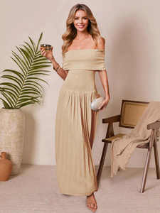 Robe élégante révélant le <span class=keywords><strong>dos</strong></span> avec un corsage détachable - Product Image 3