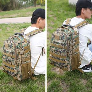 Outdoor Hiking Backpack Bag Wholesale Custom Mens <b>Sports</b> Carry Hunting <b>Rucksack</b> Tactical Backpack - Product Image 4