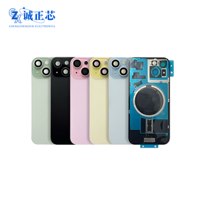 Cover Posteriore 2-in-1 con Foro Grande Senza Logo per <span class=keywords><strong>iPhone</strong></span> 16 Pro Max, 15 Plus, 14, 13 Pro, <span class=keywords><strong>12</strong></span> <span class=keywords><strong>Mini</strong></span> e 11 - Product Image 2