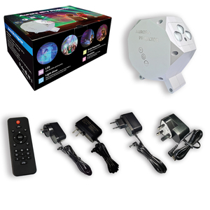 Bebé resto máquina de sonido de luz de la noche con temporizador y Altavoz Bluetooth Control remoto proyector de estrellas - Product Image 6
