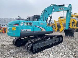 รถขุดโคเบลโก้ SK200 มือสอง น้ำหนัก 20 ตัน ระบบไฮดรอลิก แบบตีนตะขาบ พร้อมขาย - Product Image 5