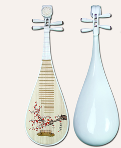 <span class=keywords><strong>Instrument</strong></span> de <span class=keywords><strong>Pipa</strong></span> en Porcelaine Peinte Bleu et Blanc Adulte Blanc <span class=keywords><strong>Pipa</strong></span> Danse Performance Débutant Pratique <span class=keywords><strong>Pipa</strong></span> <span class=keywords><strong>Instrument</strong></span> - Product Image 5