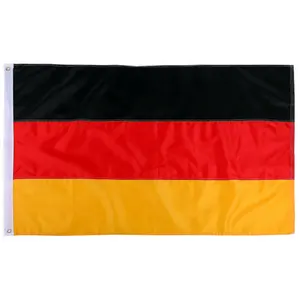 2024 जर्मन राष्ट्रीय ध्वज 90x150 सेमी जर्मन ध्वज 3x5 फीट