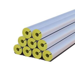 High Temperature Resistant Insulation Pipe <b>Material</b> Cotton Sleeve Boiler Rock Wool Glass Wool <b>Fireproof</b> Heat Insulation - Product Image 1