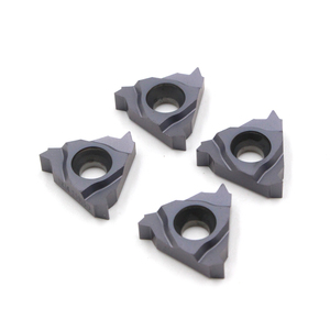 Insertos roscados sólidos métricos 16IR ISO de alta precisión Paso Insertos de roscado de carburo de tungsteno de 2,5mm Cortador de torneado - Product Image 3