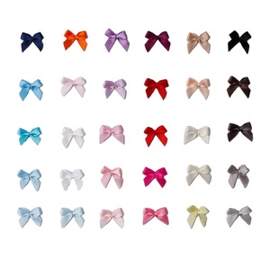 Ziming 2CM Mini Size DIY <strong>Bows</strong> for Clothing and Hair Accessories <strong>Small</strong> Satin <strong>Ribbon</strong> Gift Packing and Garment <strong>Bows</strong> Factory Sale - Product Image 1