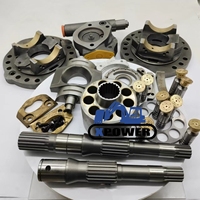 Pièces de rechange neuves pour pompe hydraulique XPower HPV55 HPK055 pour excavatrice sur chenilles ZX120 ZX125 ZX130 ZX135 Noir/Argent Garantie 6 mois