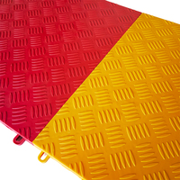 Alfombrilla para suelo de garaje de PVC sólido de diseño moderno, baldosas de PP para lavado de coches y cubiertas de garaje con capacidad de solución gráfica