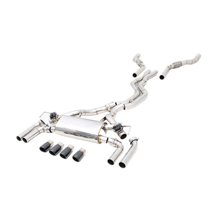 Sistema di Scarico Catback in Acciaio Inox SS304 Lucidato a Specchio per Land Rover Range Rover Sport P400 Defender D300 <span class=keywords><strong>Discovery</strong></span> - Product Image 4