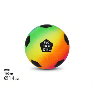 MAZZEO GIOCATTOLI Mini Balón de Fútbol Fluorescente Ligero de 14 cm, PVC, 100 g, para Niños, Juego al Aire Libre - Product Image 3