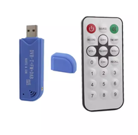 USB 2.0 Digital DVB-T SDR+DAB/AM PM TV Tuner Receiver Stick 1-Year Warranty Android 11 1080p RTL2832U+R820T Aircraft Digital