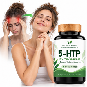 อาหารเสริม 5-HTP 100 มก. สำหรับเสริมสร้างอารมณ์ตามธรรมชาติและสุขภาพที่ดีขึ้นในวันพรุ่งนี้ ปรับแต่งได้ตามต้องการ พร้อมฉลากส่วนตัว - Product Image 1