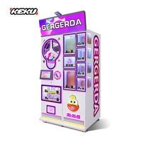 GEGEDAN Distributeur de capsules de jeu en métal, avec SDK, 110V/220V, capacité de 20-200 pièces, pour centres commerciaux