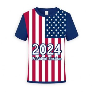 Cordons personnalisés en polyester imprimés avec logo US Gifts pour la promotion d'articles électoraux américains - Product Image 3