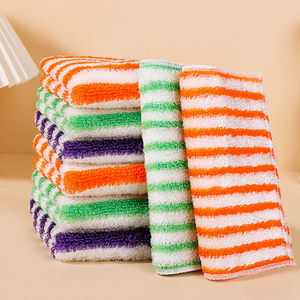 Chiffon à vaisselle en fibre de <span class=keywords><strong>bambou</strong></span> double couche - Chiffon de nettoyage de cuisine doux, absorbant et résistant à l'huile - Product Image 2