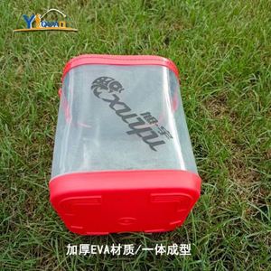Flying Water Line Fishing Backpack Thickened Three-layer Waterproof Canvas 10L Outdoor Folding Live Fish Box Fishing <b>Rod</b> <b>Holder</b> - Product Image 3